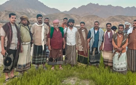 قائد لواء بارشيد العميد "القرزي" يلتقي عدد من مقادمة البهيش