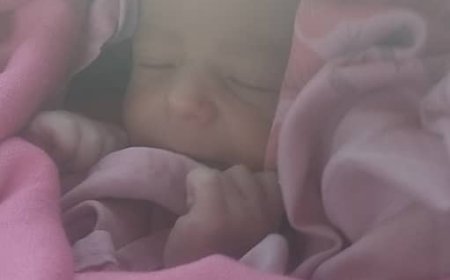 حين ابتسمت الحياة وولدت زهرتنا الصغيرة