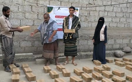 بدعم مؤسسة إكرام.. مؤسسة المحروسة الخيرية تدشّن توزيع التمور في الحوطة