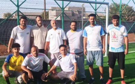 الحجر يتجاوز باحزيم في دوري الفقيد أمين (قانون) الرمضاني للمخضرمين بصلاح الدين