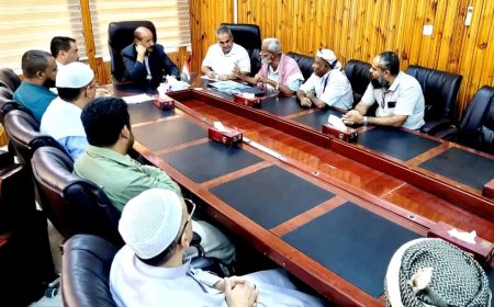 اجتماع برئاسة الوكيل بارباع لمناقشة أوضاع جمعيات ذوي الإعاقة