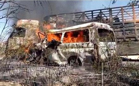 حادث مروري مروع يودي بحياة 16 شخصا في أبين