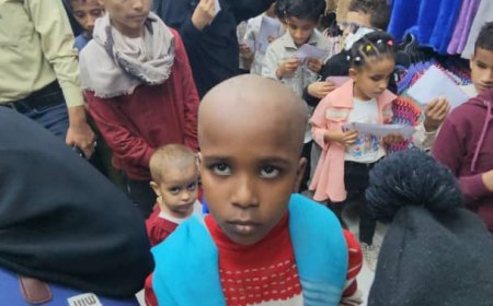 محل ملابس تايفون ورفلي توزع كسوة عيد لـ60 طفل من ذوي الهمم ومرضى السرطان