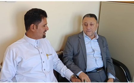 الحامد يناقش مع مدير عام إعلام أبين التحضير لمؤتمر الإعلام والتنمية في محافظة أبين