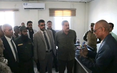 مدير أمن عدن يدشن قسم تقنية المعلومات بمكافحة المخدرات لتعزيز العمل الأمني الرقمي