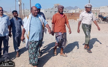 المستشار بامزاحم.. يدشن ربط التيار لميفع عبر المؤسسة العامة لكهرباء ساحل