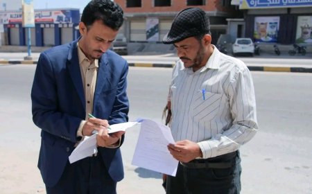 الوكيل الجيلاني يشهد استلام موقع مشروع لمعالجة اختناقات المياه في عدد من مناطق وفوه بالمكلا