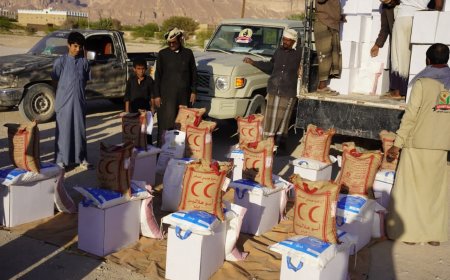 الخلية الإنسانية بـ«الفرقة الأولى طوارئ» تدشّن توزيع 5000 سلة غذائية في القطن