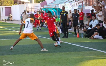 النظافة يسقط الطيران .. وعبر البحار يعود لمساره على حساب العدل في بطولة كأس عدن للشركات والمؤسسات