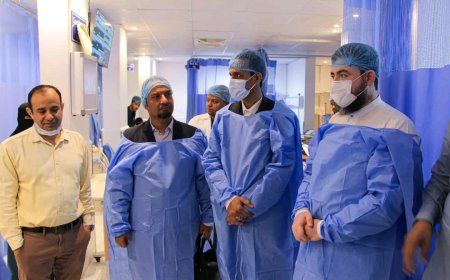 الوكيل الجيلاني يدشن المخيم الجراحي المجاني بمدينة المكلا