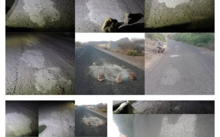 بجهود ذاتية.. القيادي محمود الحوشبي يقوم باستكمال ردم الحفريات من العاصمة إلى عقان والمواطنون يثمنون جهوده