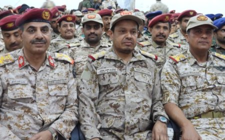 بحضور قائد المنطقة العسكرية السادسة قطاع الجدافر يجدد العهد ويرفع وتيرة الجاهزية القتالية في أمسية رمضانية الجوف