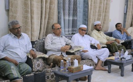 الوكيل بارباع يناقش قضايا قطاعي المياه والبيئة بوادي حضرموت