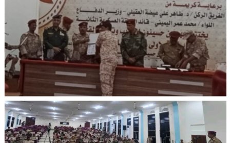 كلية الشرطة حضرموت تهنئ عدداً من ضباط الكلية بمناسبة تخرجهم من دورة قادة السرايا الأولى