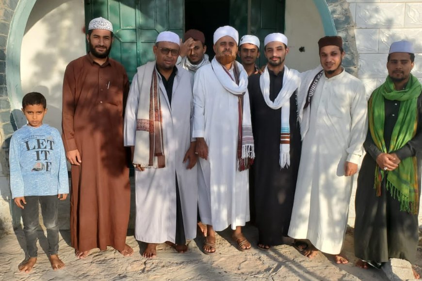 مدير رباط العطاس بالمكلا يلتقي مدير رباط المشهور بعدن