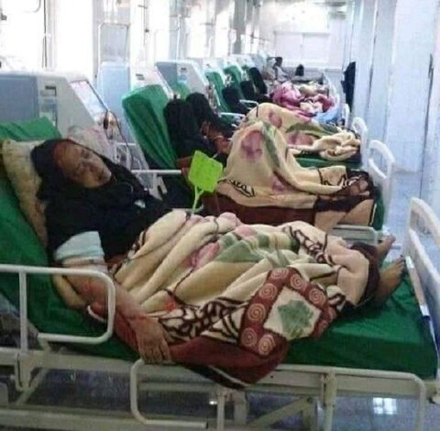 مرضى الفشل الكلوي مابين مطرقة الفشل الكلوي وسندان الإهمال. مركز الغسيل بمستشفى الجمهوري بتعز يواجه خطر التوقف.