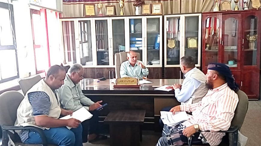 تربية لحج تناقش تدخلات منظمة اقرأ في قطاع التعليم