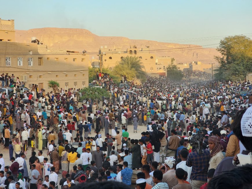 مدينة تريم تشهد سباق الهجن السنوي