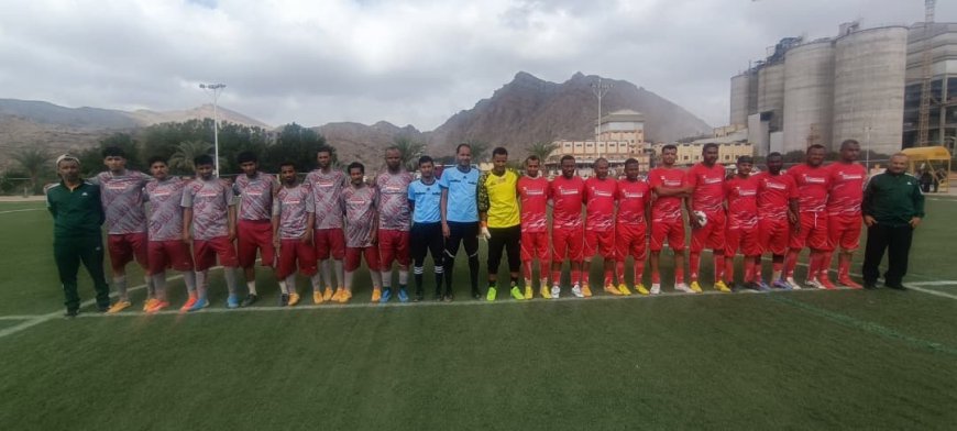 التخطيط والإنتاج طرفي نهائي دوري اسمنت الوطنية