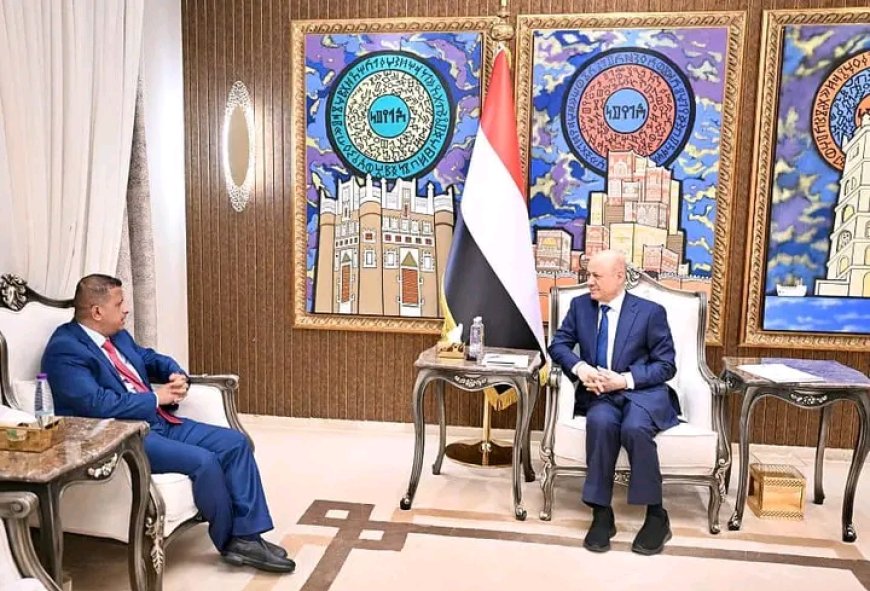 رئيس مجلس القيادة يحذر من استنساخ انتهاكات المليشيات الحوثية بحق الصحفيين والحريات العامة