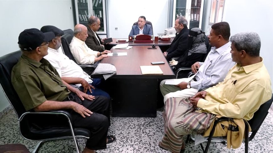 أمين عام المجلس المحلي بأبين يترأس اجتماع هيئة مستشفى الرازي العام لمناقشة التحديات التشغيلية ويدعو إلى دعم عاجل