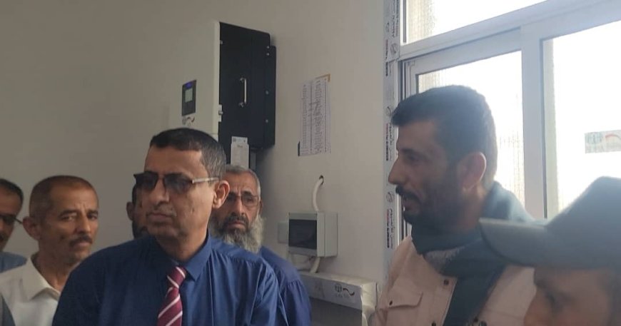 مدير عام صحة لحج يتفقد مستشفى الملاح ويوجّه بتفعيل الأقسام ومحاسبة المتقاعسين