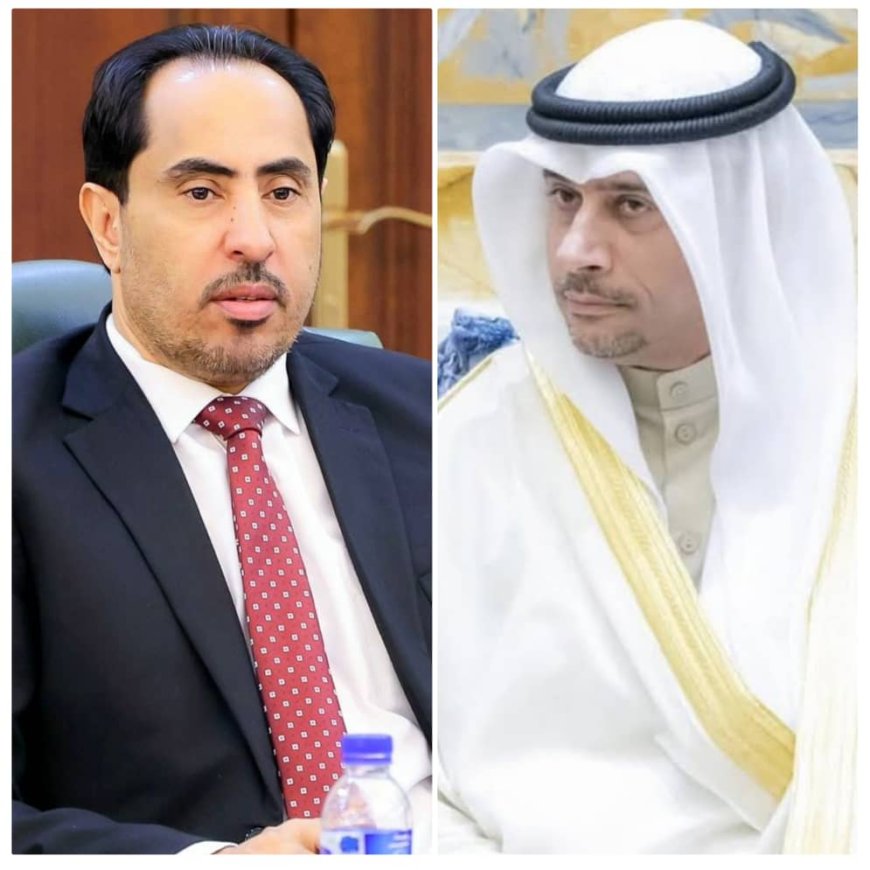 وزير الشباب والرياضة يبارك تعيين الجلاهمة وزيرًا للرياضة بالكويت