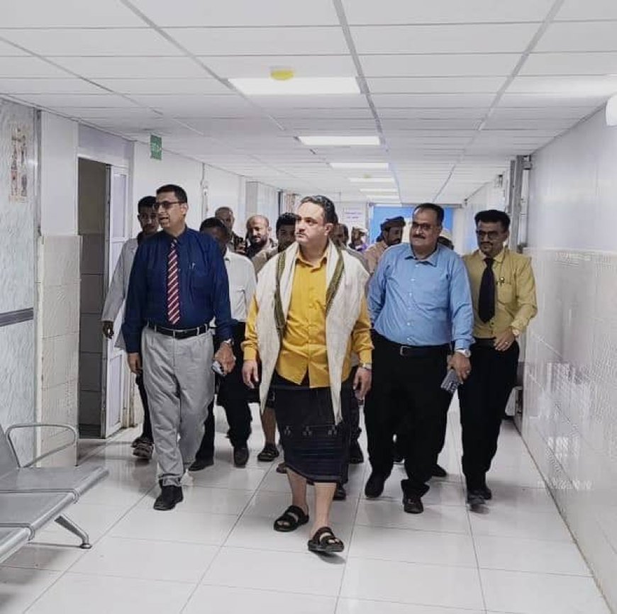 مدير عام صحة لحج في نزول مفاجئ لمستشفى ردفان العام والملاح يشدد على اتخاذ الاجراءات ضد المتقاعسين