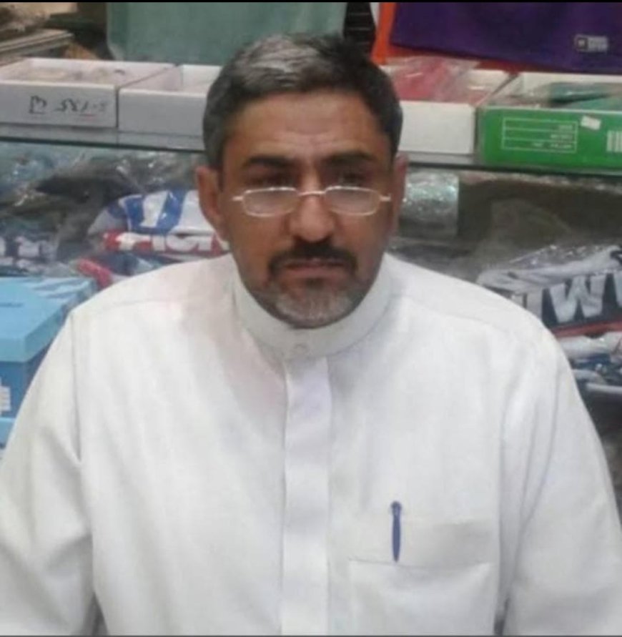 نائب مدير شرطة السير بأبين المقدم زهير المحروق يعزي في وفاة الشخصية الاجتماعية ابو بكر الحنشي