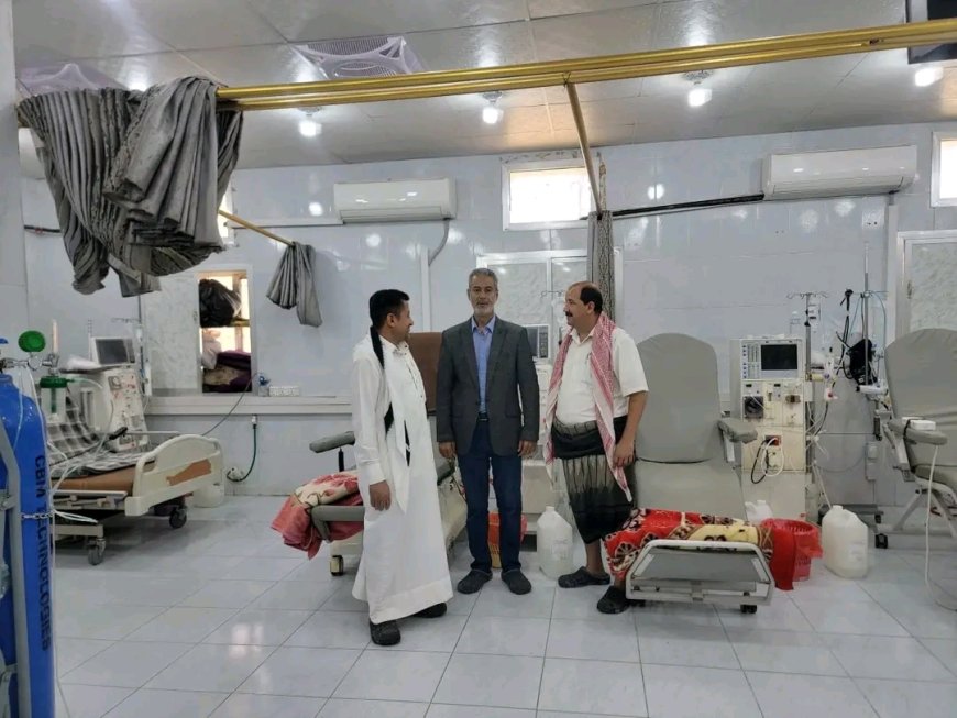 وكيل وزارة الصحة يتفقد مستشفى الشهيد الدفيعة ويشيد بمستوى الخدمات المقدمة