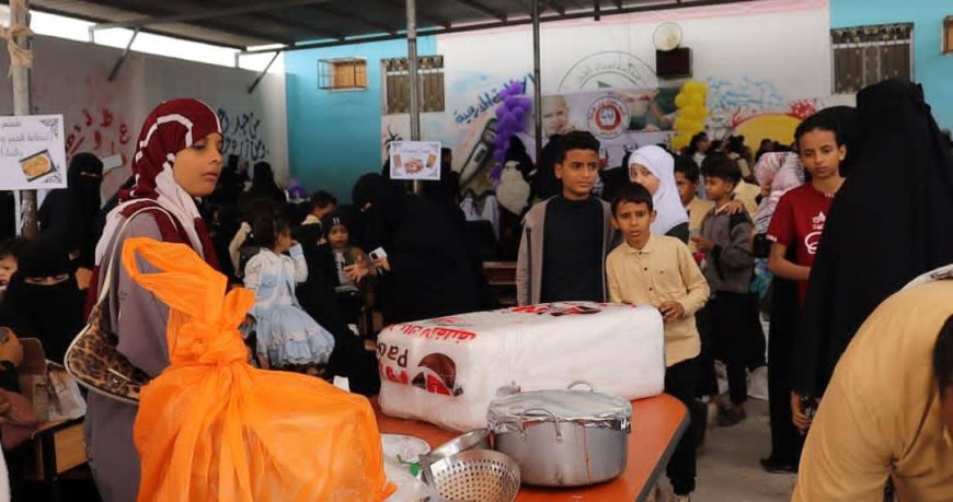 مدرسة اجيال الغد الأهلية بتبن تقيم مهرجان وطبق خيري لصالح مرضى السرطان