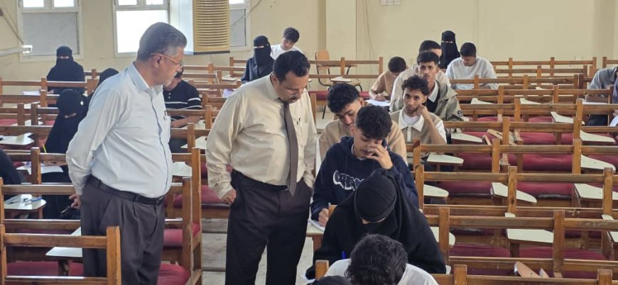 كلية العلوم الإدارية بجامعة عدن تختتم امتحانات الفصل الأول وتستعد للفصل الدراسي الثاني