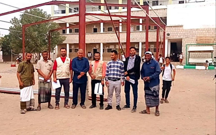 ​لحج.. تسليم مواقع بناء 8 فصول دراسية جديدة في مدارس تبن