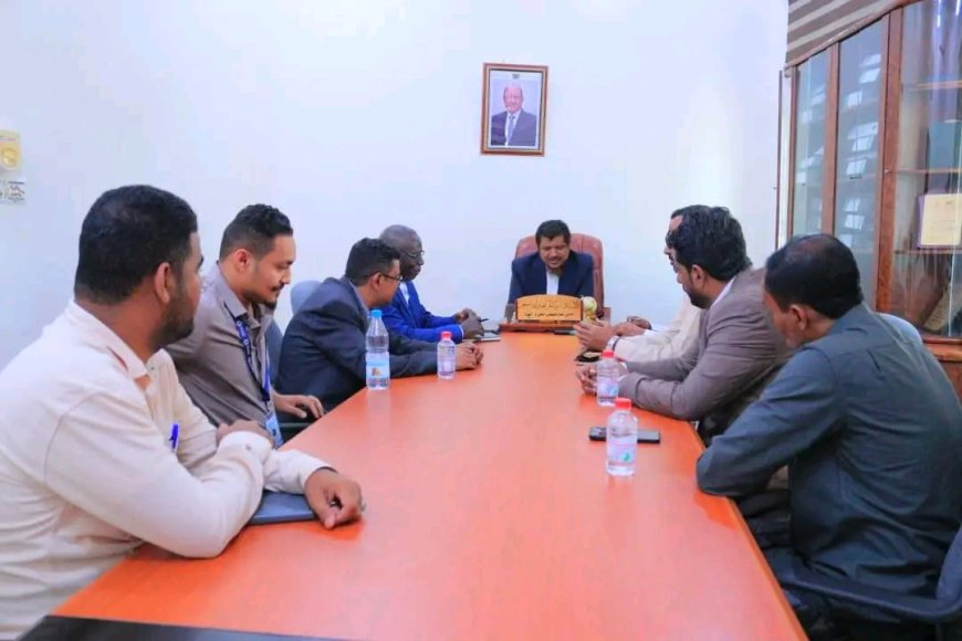 أمين عام محلي المهرة يلتقي المدير القطري لمنظمة العون الإنساني HAD ويؤكد دعم تدخلاتها الممولة من الفاو