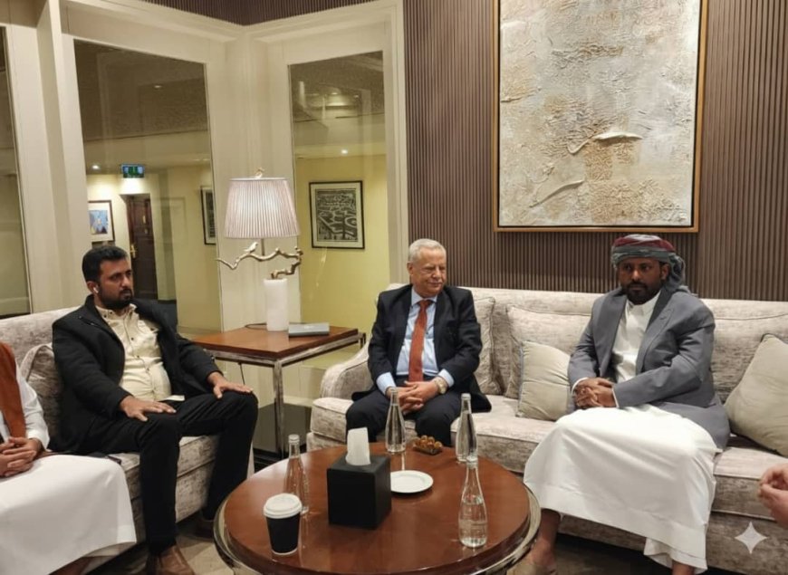 بن حبريش يبحث مع الدكتور المفلحي القضايا الوطنية ومسار الحوار الجنوبي الشامل