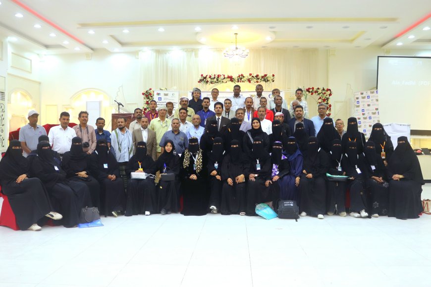 منظمات المجتمع المدني بمحافظة أبين تهنئ مكتب الشؤون الاجتماعية والعمل بنجاح اللقاء التشاوري الأول