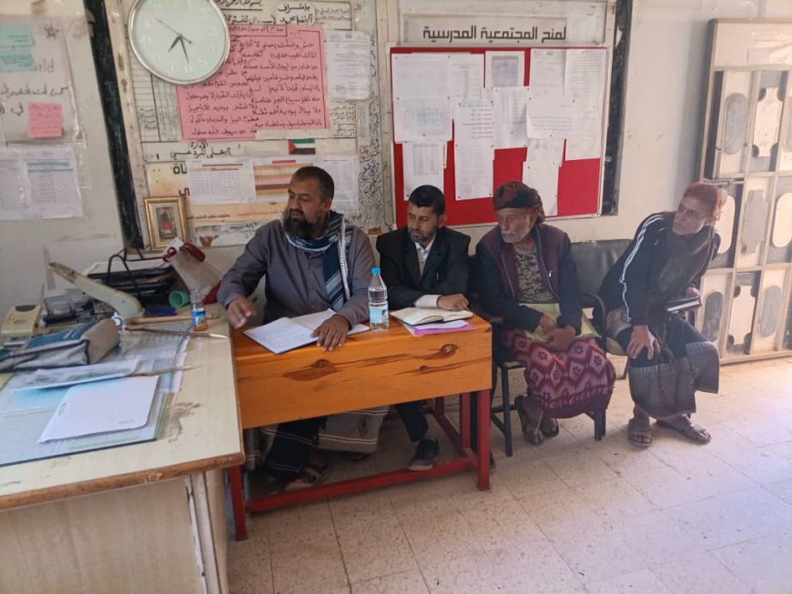 التوجيه التربوي بالمفلحي يزور مدرسة معاذ بن جبل وخديجة للبنات للتعليم الأساسي والثانوي الدهارش