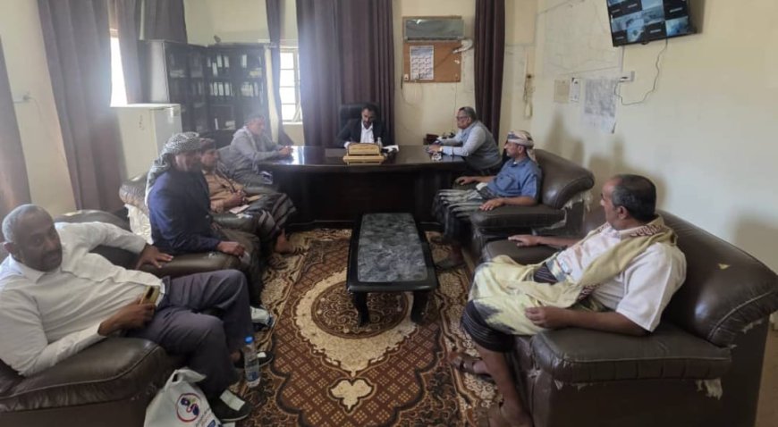 اجتماع استثنائي لمدراء فروع الأشغال العامة عتق ونصاب وحبان لتحسين مستوى الإيرادات والارتقاء بجودة أعمال البلديات