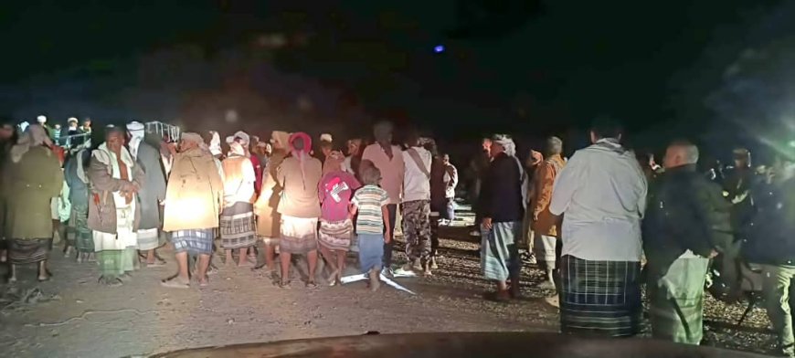 جموع غفيرة تشيع جثمان مدير مكتب الشؤون الاجتماعية والعمل بمديرية لودر إلى مثواه الاخير بقرية الخديرة