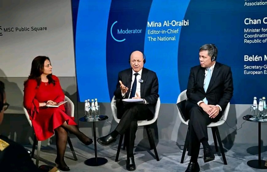 رئيس مجلس القيادة: أمن الممرات المائية مرهون ببناء مؤسسات الدولة اليمنية وردع الجماعات الإرهابية