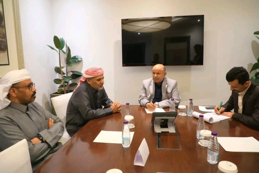 الخنبشي يلتقي قيادة مجلس حضرموت الوطني ويؤكد أهمية توحيد الكلمة لدعم استحقاقات المحافظة