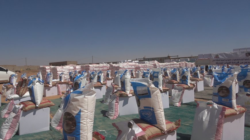 بدعم سعودي.. الفرقة الأولى طوارئ تدشن قافلة إنسانية تستهدف أكثر من 30 ألف أسرة  حضرموت الوادي والصحراء