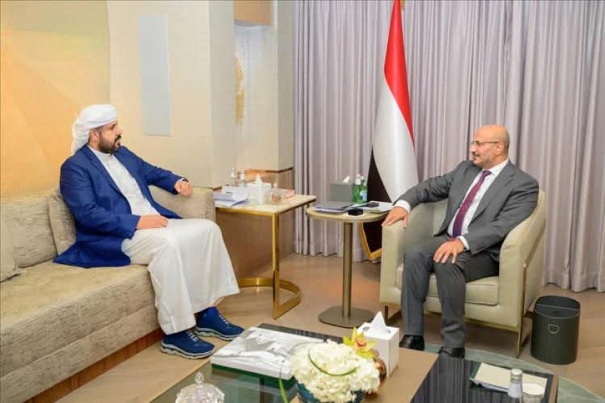 عضو مجلس القيادة الرئاسي طارق صالح يدعم نادي تضامن حضرموت في مشاركته الخارجية