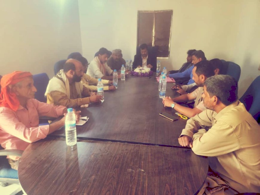 تنفيذي رضوم يعقد اجتماعه الدوري لشهر فبراير 2026 ويناقش عددًا من التقارير والمستجدات بالمديرية