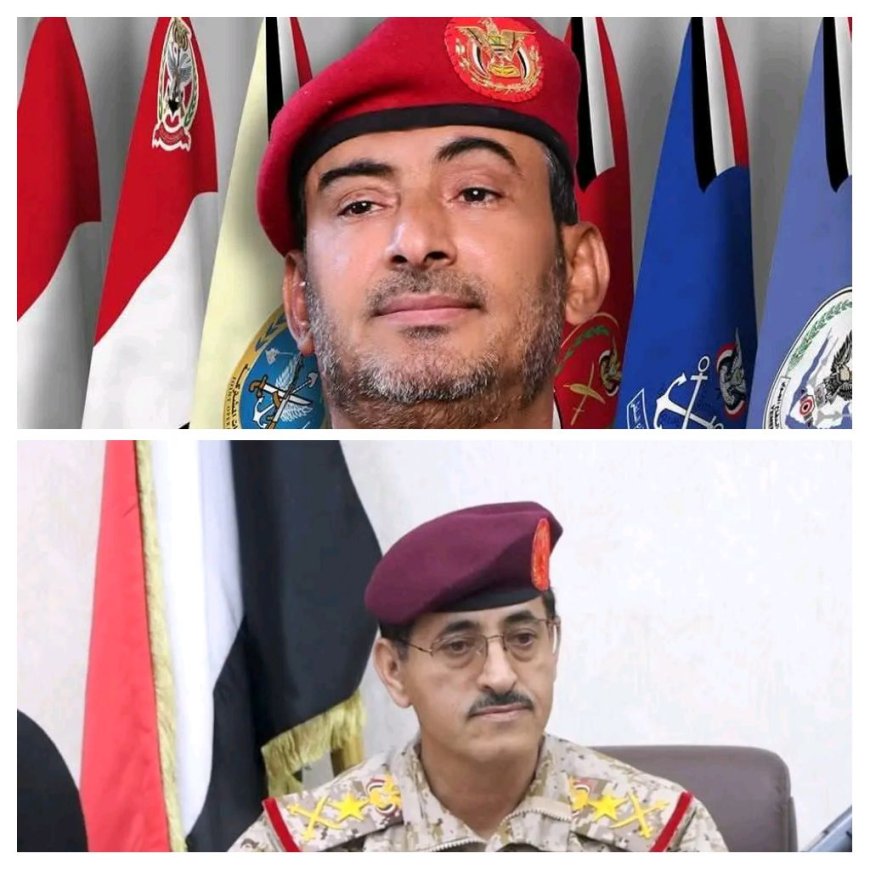 وزير الدفاع ورئيس هيئة الاركان يرفعان برقية تهنئة لفخامة الرئيس بمناسبة حلول شهر رمضان المبارك