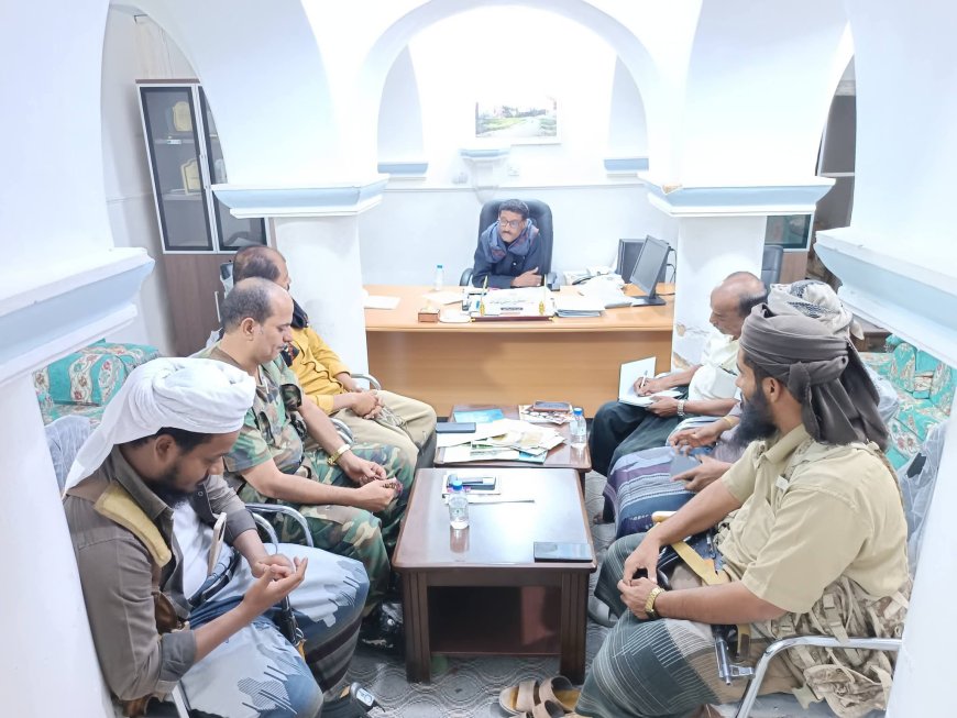 برئاسة مدير عام مديرية تريم.. اللجنة الأمنية تعقد اجتماعها للاستعداد لشهر رمضان المبارك