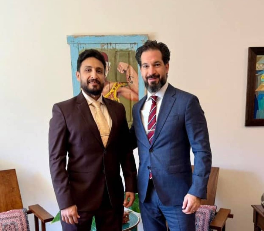 لقاء بنّاء يعزّز الشراكة.. حوار متقدم بين الخضر السليماني ونائب السفير الأمريكي في الرياض