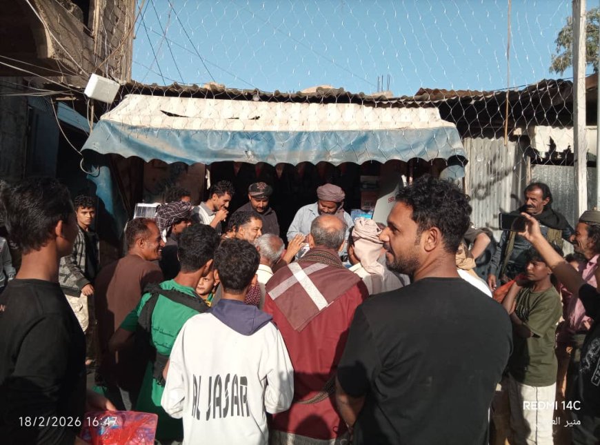 محلات بن شايف بمديرية سرار تُجري السحب العلني لجوائز عروضها الرمضانية