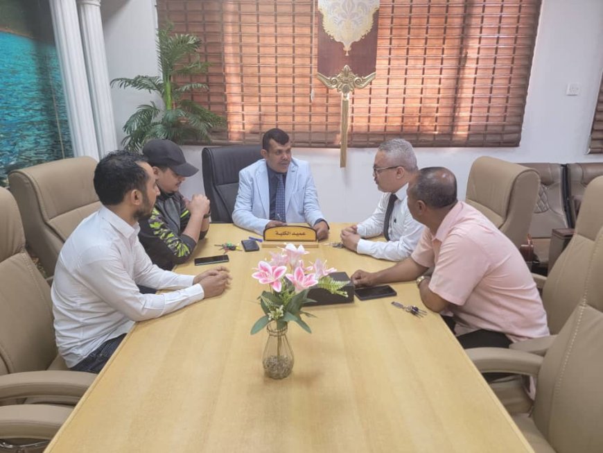 عميد كلية طب الأسنان ونقيب أطباء أسنان عدن يبحثان الأنشطة الرمضانية ويقرّان حزمة فعاليات علمية ورياضية