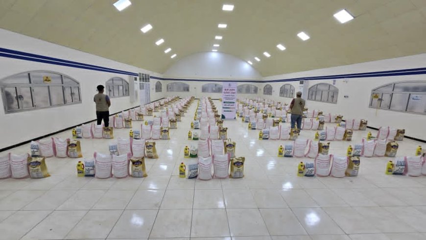 مؤسسة إثراء تدشن توزيع (100) سلة عذائية لموظفي مستشفى عبود بعدن تزامنًا مع شهر رمضان المبارك 1447هـ